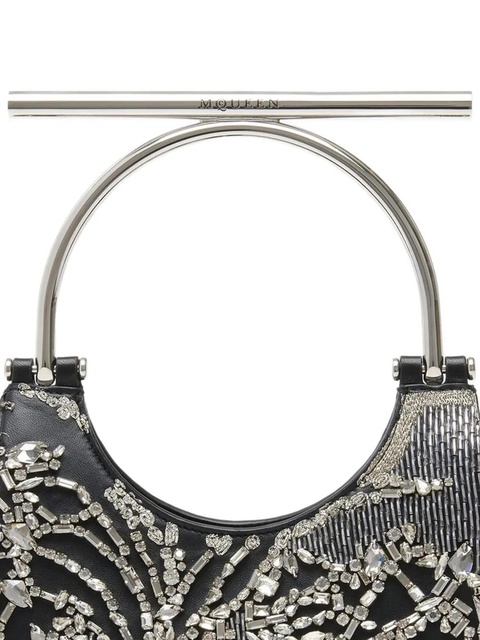 Alexander McQueen T-Bar mini bag - Black - zdjęcie produktu nr 2