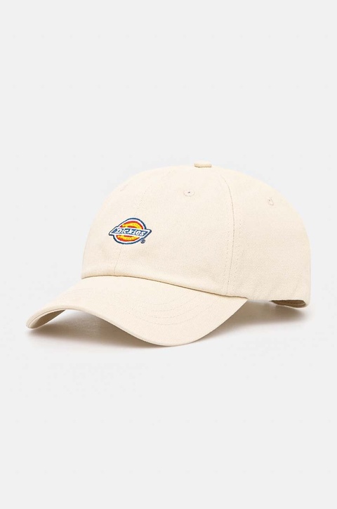 Dickies czapka kolor beżowy z aplikacją - zdjęcie produktu nr 1