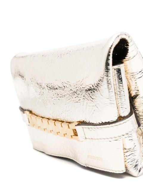 Victoria Beckham mini Chain Pouch crossbody bag - Gold - zdjęcie produktu nr 2