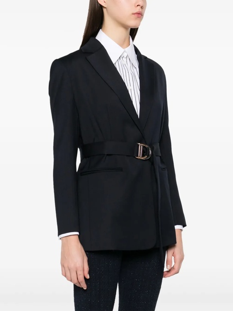 Maje belted blazer - Blue - zdjęcie produktu nr 2