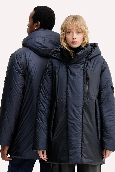 Rains kurtka 17240 Torna Insulated Long Jacket kolor granatowy zimowa 17240 - zdjęcie produktu nr 1