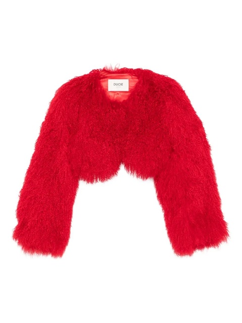 ducie Becca shearling jacket - Red - zdjęcie produktu nr 1