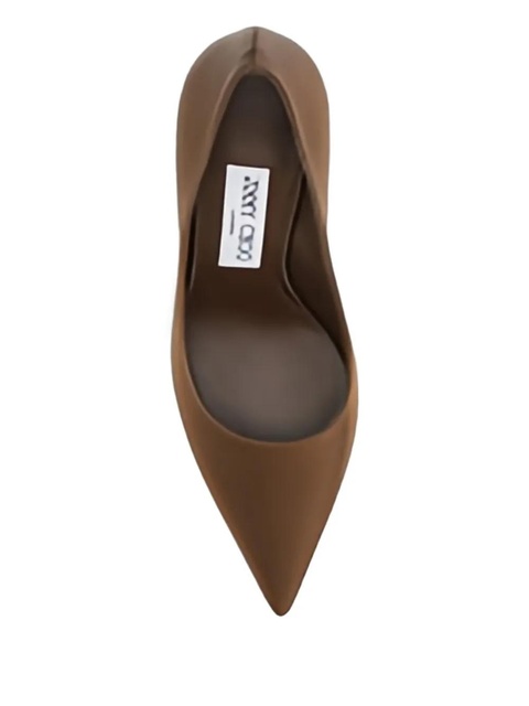 Jimmy Choo 85mm Love pointed pumps - Brown - zdjęcie produktu nr 2