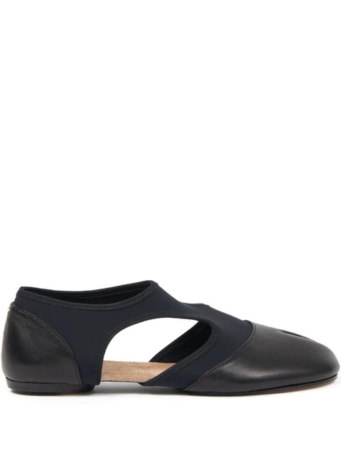 Maison Margiela leather ballet flats - Black - zdjęcie produktu nr 1