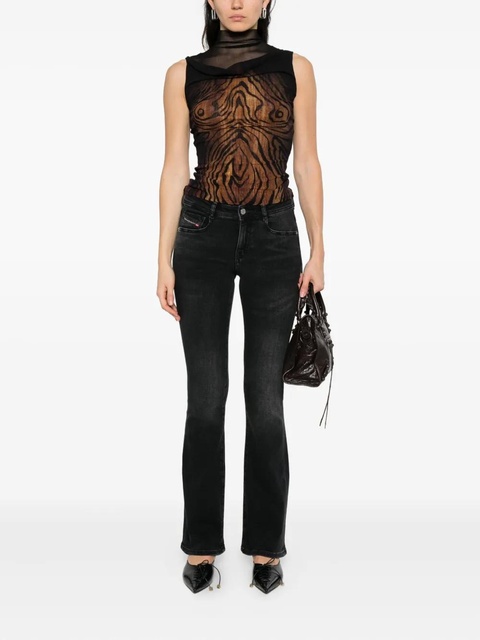 Diesel logo-tag jeans - Black - zdjęcie produktu nr 2