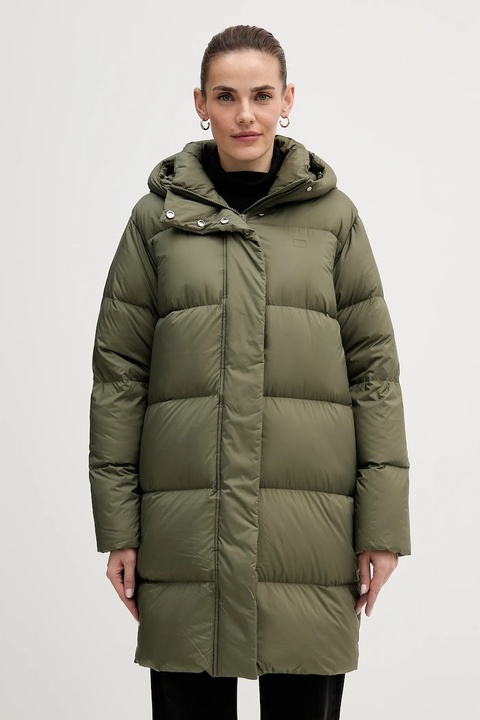 Tommy Hilfiger kurtka puchowa kolor zielony zimowa WW0WW46535 - zdjęcie produktu nr 1