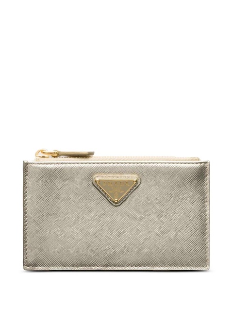 Prada logo zip wallet - Silver - zdjęcie produktu nr 2