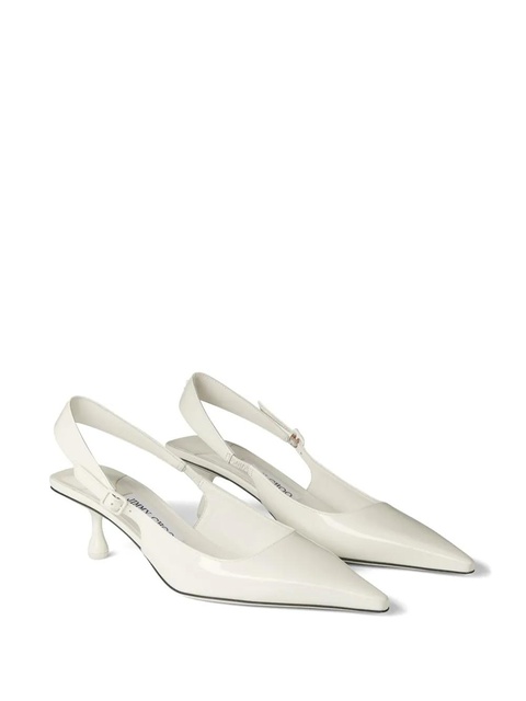 Jimmy Choo 50mm Amel pumps - White - zdjęcie produktu nr 2