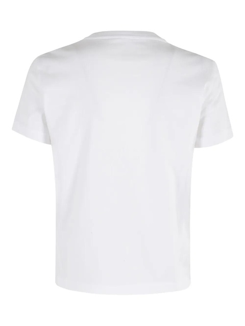 Casablanca emblem-print T-shirt - White - zdjęcie produktu nr 1