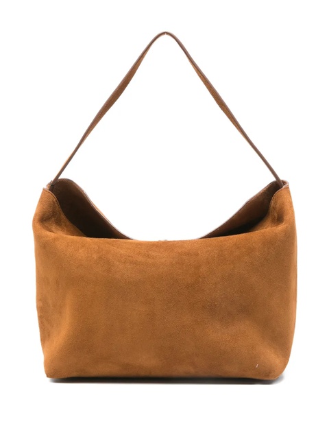 Christopher Esber suede top-handle tote bag - Brown - zdjęcie produktu nr 1