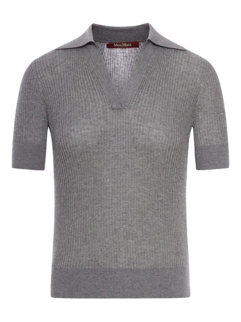 Max Mara Uberta ribbed sweater - Grey - zdjęcie produktu nr 1