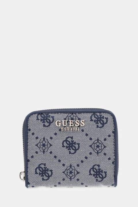 Guess portfel NEDA damski kolor niebieski SWJP96 54137 - zdjęcie produktu nr 1