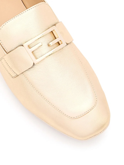 FENDI Baguette loafers - Gold - zdjęcie produktu nr 2