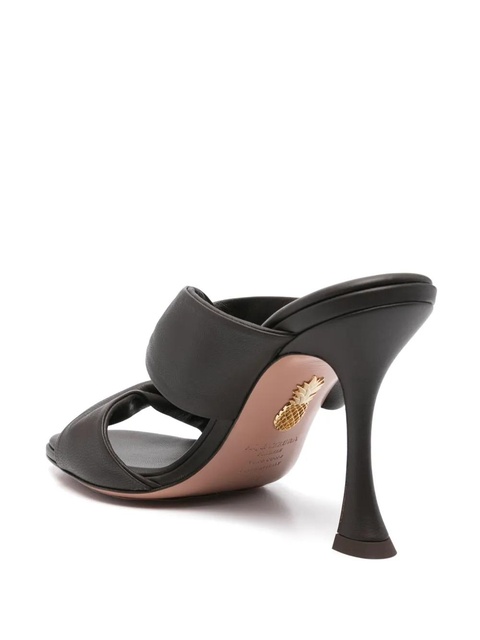 Aquazzura 95mm Twist sandals - Brown - zdjęcie produktu nr 2