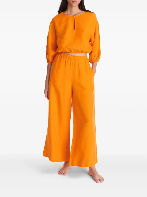 ERES Select wide-leg trousers - Orange - zdjęcie produktu nr 2