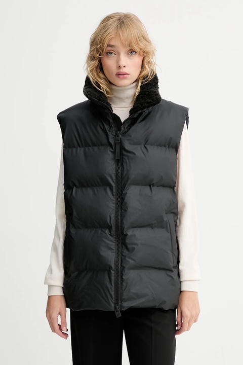 Rains bezrękawnik 17220 Alta Vision Puffer Vest kolor czarny zimowy 17220 - zdjęcie produktu nr 2