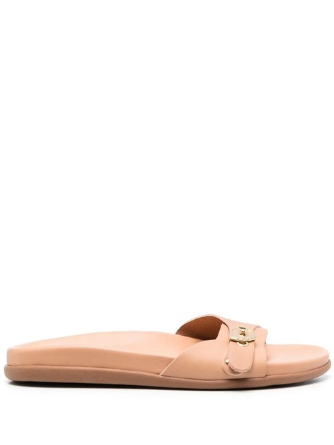 Ancient Greek Sandals Odi buckle-fastened slides - Neutrals - zdjęcie produktu nr 1