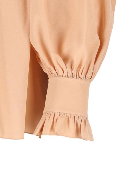 Chloé ruffled blouse - Brown - zdjęcie produktu nr 2