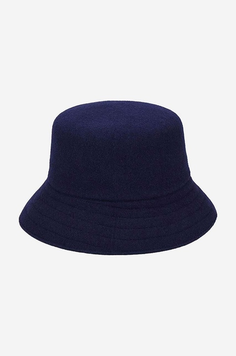 Kangol kapelusz wełniany Wool Lahinch kolor granatowy wełniany K3191ST.NAVY-NAVY - zdjęcie produktu nr 1
