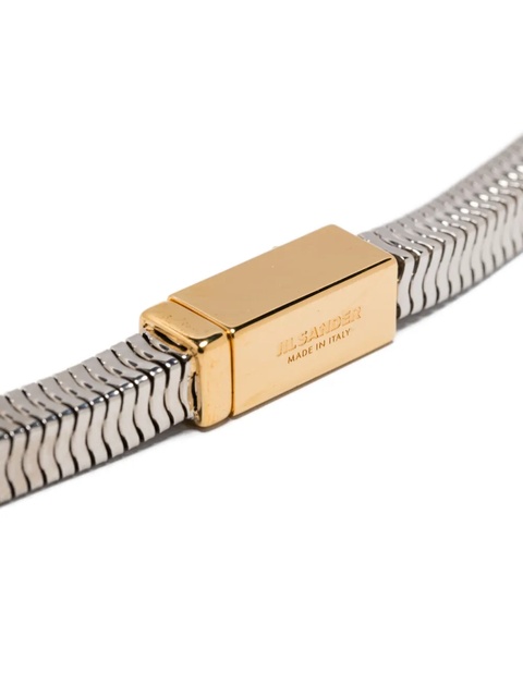 Jil Sander brass necklace - Silver - zdjęcie produktu nr 2