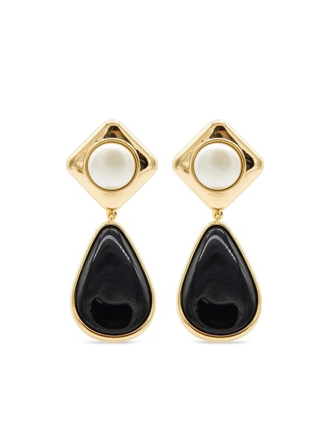 Self-Portrait teardrop earrings - Gold - zdjęcie produktu nr 1