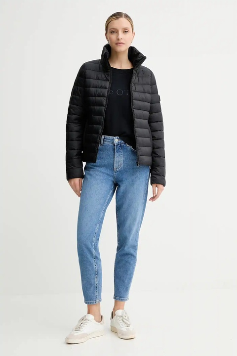 Marc O'Polo bluza bawełniana damska kolor granatowy z aplikacją 508407354063 - zdjęcie produktu nr 2