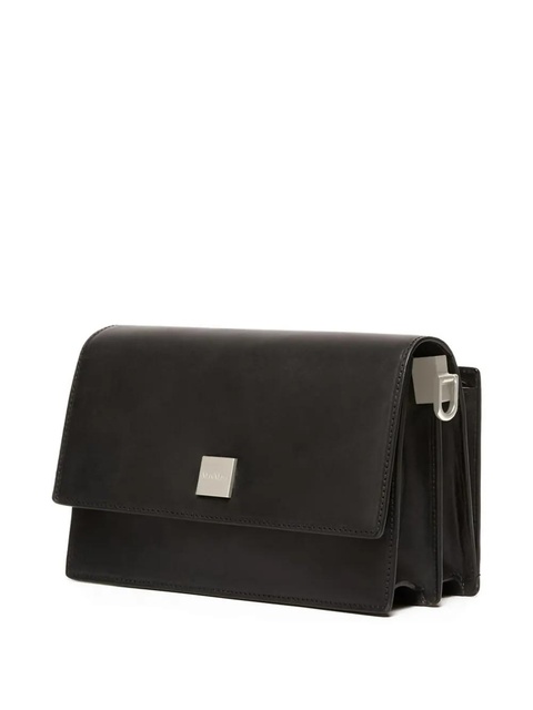 Max Mara Biancaroughs leather shoulder bag - 003 BLACK - zdjęcie produktu nr 2