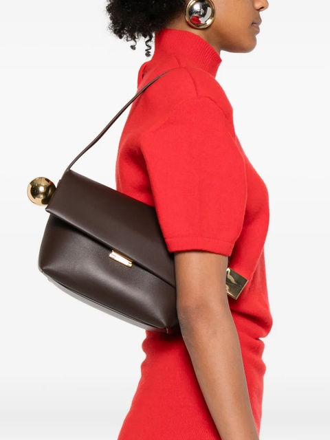 Jacquemus Le Rond Carre shoulder bag - Brown - zdjęcie produktu nr 2
