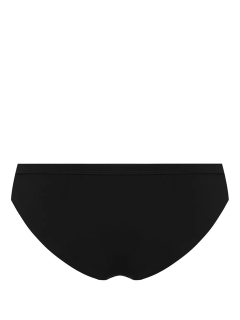Jil Sander elasticated-waistband bikini bottom - Black - zdjęcie produktu nr 2