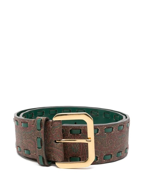 ETRO paisley-jacquard belt - Brown - zdjęcie produktu nr 1