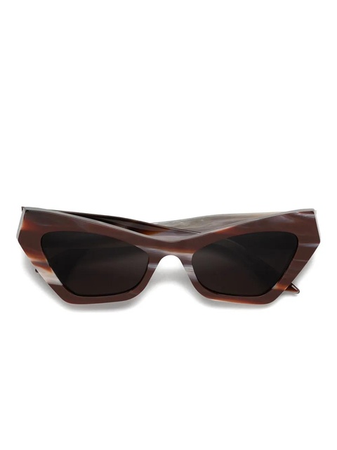 Marni Eyewear Zelaryth cat-eye sunglasses - Brown - zdjęcie produktu nr 1