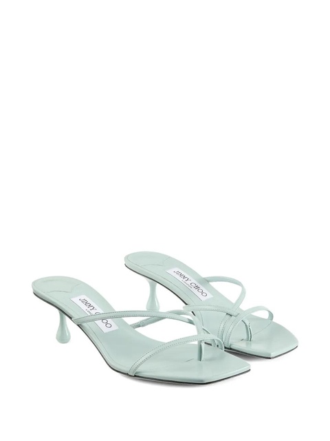 Jimmy Choo 50mm Etana mules - Green - zdjęcie produktu nr 2