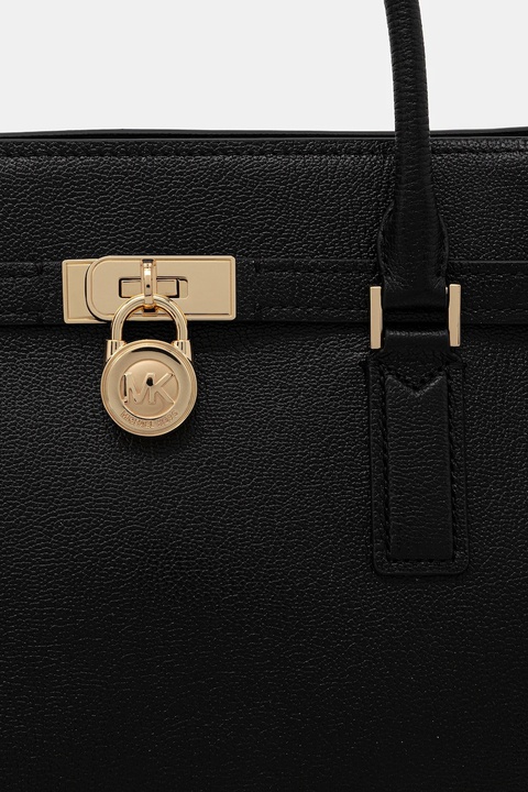 MICHAEL Michael Kors torebka skórzana kolor czarny 30F5GNXS3L - zdjęcie produktu nr 2