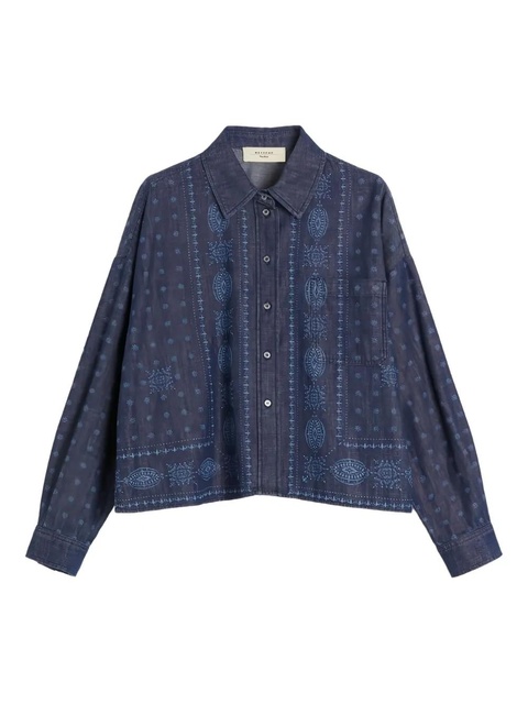 Weekend Max Mara paisley-print shirt - Blue - zdjęcie produktu nr 1