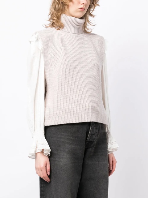 MARANT ÉTOILE Megan vest - Pink - zdjęcie produktu nr 1