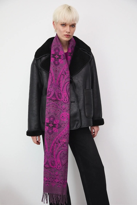 Medicine szal damski kolor multicolor wzorzysty - zdjęcie produktu nr 1