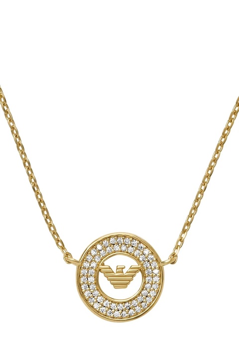 Emporio Armani naszyjnik srebrny EAGLE LOGO EG3628710 - zdjęcie produktu nr 1