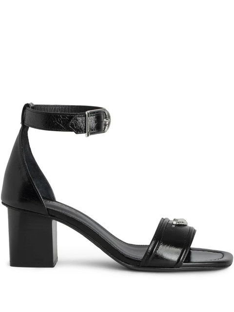 Zadig&Voltaire 63mm Caprese Wings sandals - Black - zdjęcie produktu nr 1
