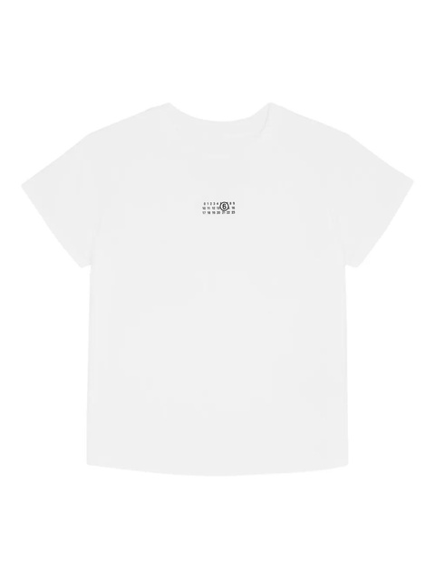 MM6 Maison Margiela crew-neck T-shirt - White - zdjęcie produktu nr 1