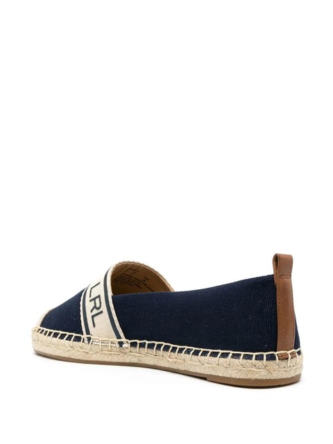 Lauren Ralph Lauren Caylee logo-print espadrilles - Blue - zdjęcie produktu nr 2