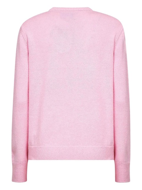 MC2 Saint Barth ski-motif crew-neck sweater - Pink - zdjęcie produktu nr 2