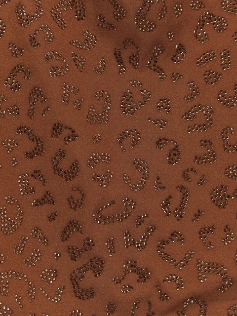 MC2 Saint Barth leopard-print embellished swimsuit - Brown - zdjęcie produktu nr 2