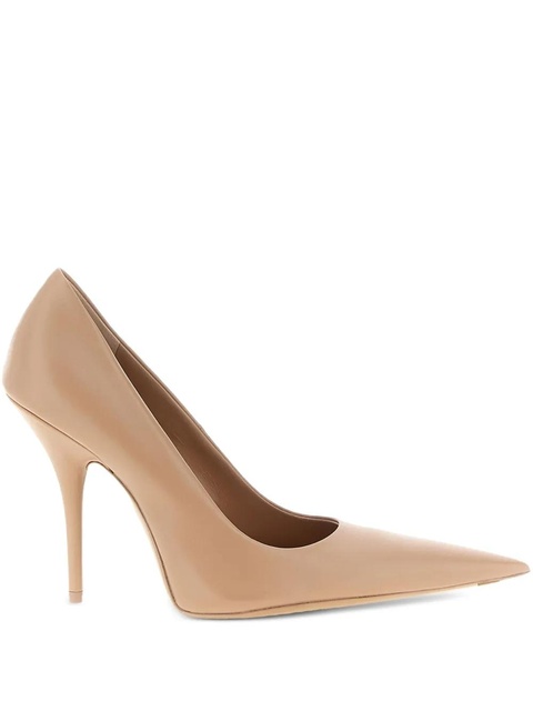 Balenciaga 110m Avenue After elongated-toe pumps - Neutrals - zdjęcie produktu nr 1