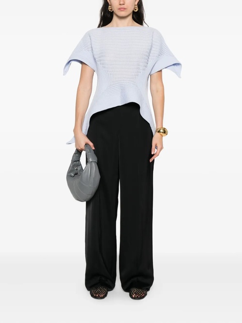 Jil Sander pressed-crease trousers - Black - zdjęcie produktu nr 2