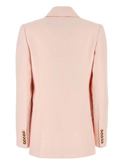 ZIMMERMANN Crush double-breasted linen blazer - Pink - zdjęcie produktu nr 2