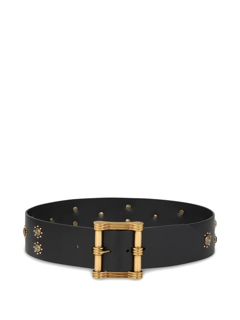 ETRO studded leather belt - Black - zdjęcie produktu nr 1