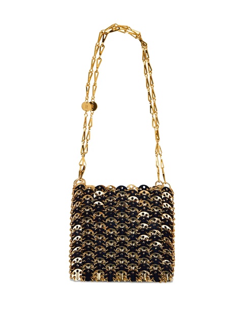 Rabanne double-handle chain-link mini bag - Gold - zdjęcie produktu nr 1