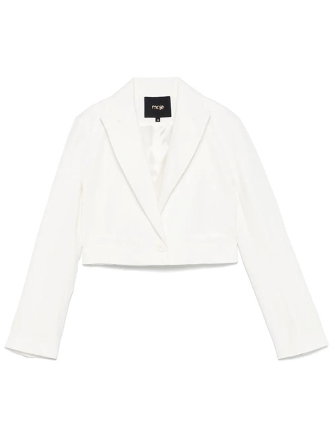 Maje cropped blazer - White - zdjęcie produktu nr 1