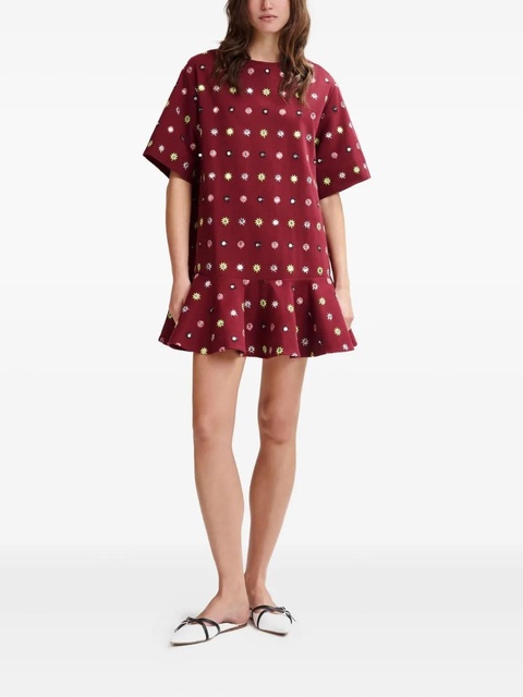 Essentiel Antwerp Iherko dress - Red - zdjęcie produktu nr 2