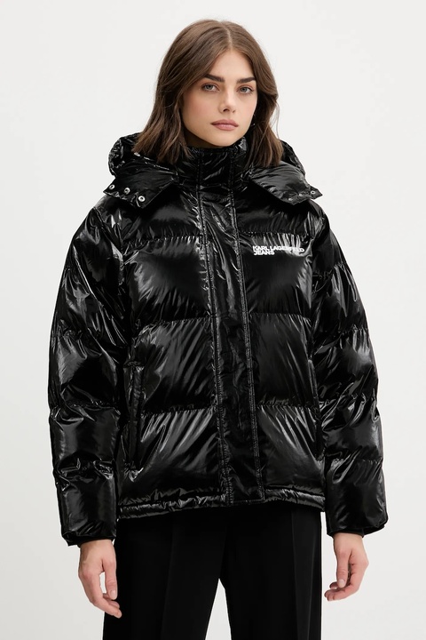 Karl Lagerfeld Jeans kurtka kolor czarny zimowa A4W15020 - zdjęcie produktu nr 1